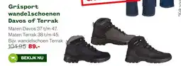 Welkoop Grisport wandelschoenen Davos of Terrak aanbieding