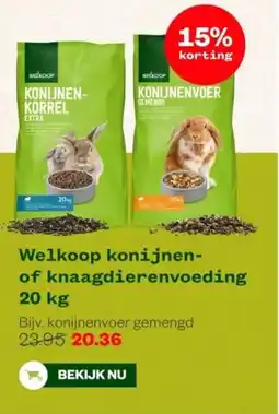 Welkoop Welkoop konijnen of knaagdierenvoeding aanbieding