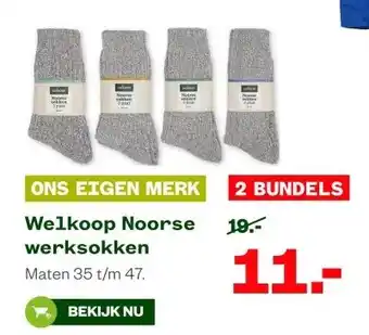 Welkoop Welkoop Noorse werksokken aanbieding