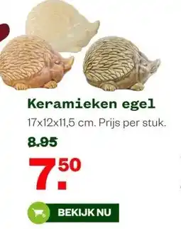 Welkoop Keramieken egel aanbieding