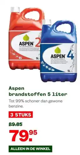 Welkoop Aspen brandstoffen aanbieding