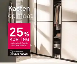 Karwei Op Lundia & CanDo maatwerkkasten aanbieding