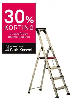 Karwei Op alle Altrex Double Deckers aanbieding