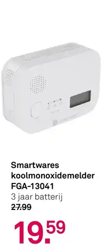 Karwei Ssmartwares koolmonoxidemelder FGA-13041 aanbieding
