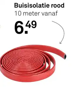 Karwei Buisisolatie rood aanbieding