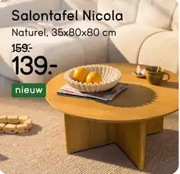 Leen Bakker Salontafel Nicola aanbieding