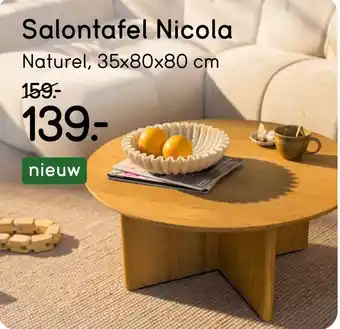 Leen Bakker Salontafel Nicola aanbieding