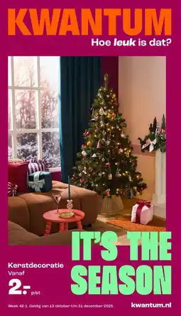 Kwantum Kerstdecoratie aanbieding