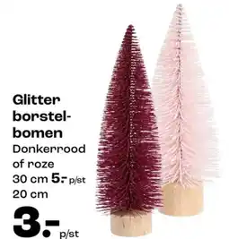 Kwantum Glitter borstel bomen aanbieding