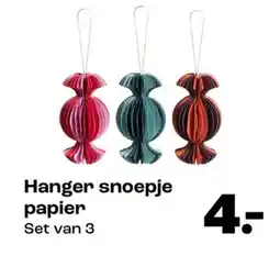 Kwantum Hanger snoepje papier aanbieding
