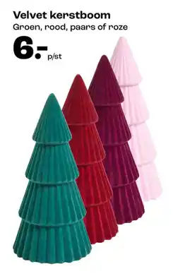 Kwantum Velvet kerstboom aanbieding