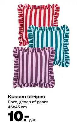Kwantum Kussen stripes aanbieding