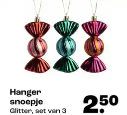 Kwantum Hanger snoepje Glitter aanbieding