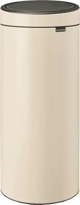 Coolblue Brabantia Touch Bin 30 Liter Soft Beige aanbieding