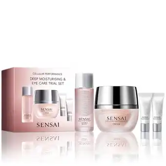 Douglas SENSAI Cellular Performance Basis Deep Moisturising & Eye Care Trial Set aanbieding