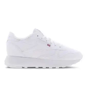 Foot Locker Reebok Classic Sneakers Dames - Wit - Maat 38 - Synthetisch aanbieding