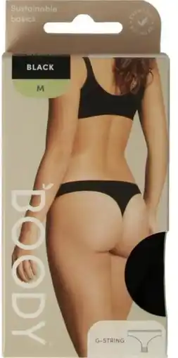 De Online Drogist Boody G-string Zwart M aanbieding