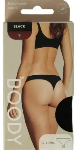 De Online Drogist Boody G-string Zwart S aanbieding