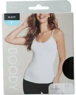 De Online Drogist Boody Cami Top Zwart L aanbieding