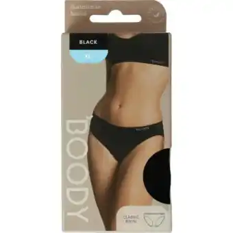 De Online Drogist Boody Classic Bikinislip Zwart XL aanbieding