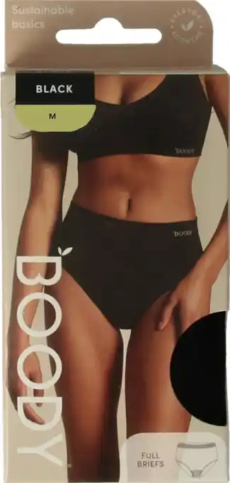 De Online Drogist Boody Full Brief Taille Slip Zwart M aanbieding