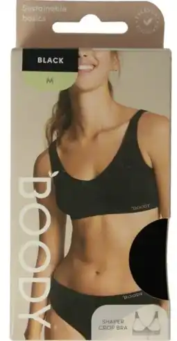 De Online Drogist Boody Shaper Crop BH Zwart M aanbieding