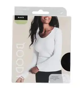 De Online Drogist Boody Damestop Lange Mouw Zwart L aanbieding