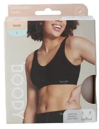 De Online Drogist Boody Padded Shaper Crop Bra Nude L aanbieding
