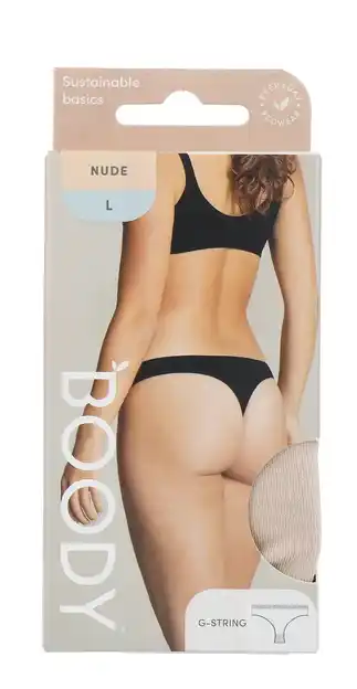 De Online Drogist Boody G-string Blush L aanbieding