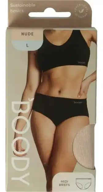De Online Drogist Boody Midi Heupslip Nude L aanbieding