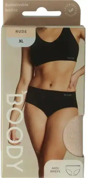 De Online Drogist Boody Midi Heupslip Nude XL aanbieding
