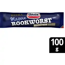Albert Heijn Unox Extra magere rookworst aanbieding