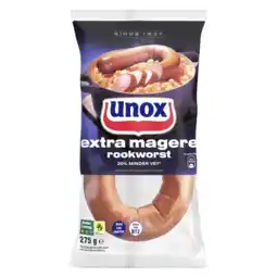 Albert Heijn Unox Extra magere rookworst aanbieding