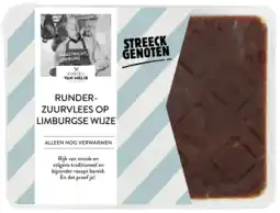 Albert Heijn Streeckgenoten Runderzuurvlees op Limburgse wijze aanbieding