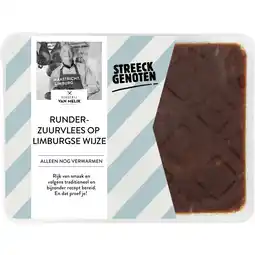 Albert Heijn Streeckgenoten Runderzuurvlees op Limburgse wijze aanbieding