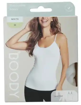 De Online Drogist Boody Cami Top Wit M aanbieding