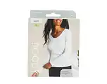 De Online Drogist Boody Damestop Lange Mouw Wit M aanbieding
