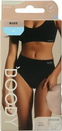De Online Drogist Boody Full Brief Taille Slip Blush XL aanbieding