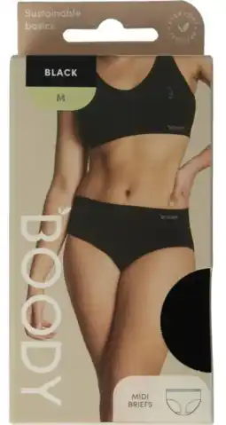De Online Drogist Boody Midi Heupslip Zwart M aanbieding