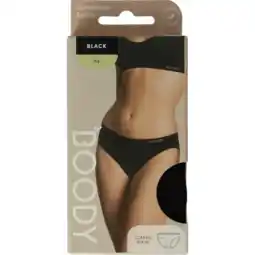 De Online Drogist Boody Classic Bikinislip Zwart M aanbieding
