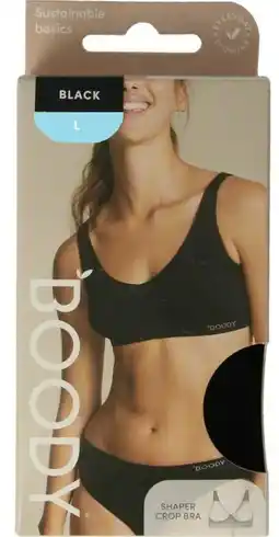 De Online Drogist Boody Shaper Crop BH Zwart L aanbieding