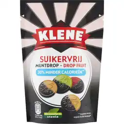 Albert Heijn Klene Suikervrij muntdrop drop fruit aanbieding