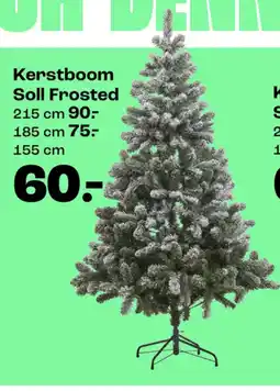 Kwantum Kerstboom Soll Frosted aanbieding