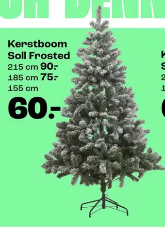 Kwantum Kerstboom Soll Frosted aanbieding
