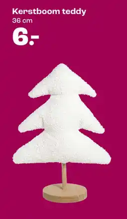 Kwantum Kerstboom teddy aanbieding