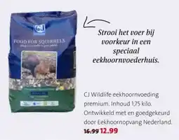 Intratuin CJ Wildlife eekhoornvoeding premium. aanbieding