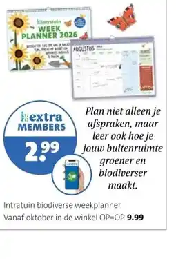 Intratuin Intratuin biodiverse weekplanner. aanbieding