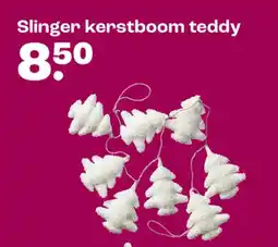 Kwantum Slinger kerstboom teddy aanbieding