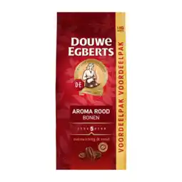 Koffievoordeel.nl Douwe Egberts Aroma Rood Voordeelpak - Koffiebonen 1 KG aanbieding