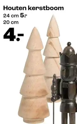 Kwantum Houten kerstboom aanbieding